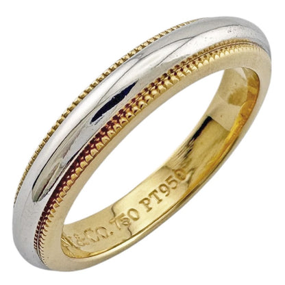 Tiffany & Co Milgrain Ring 18k Gold
