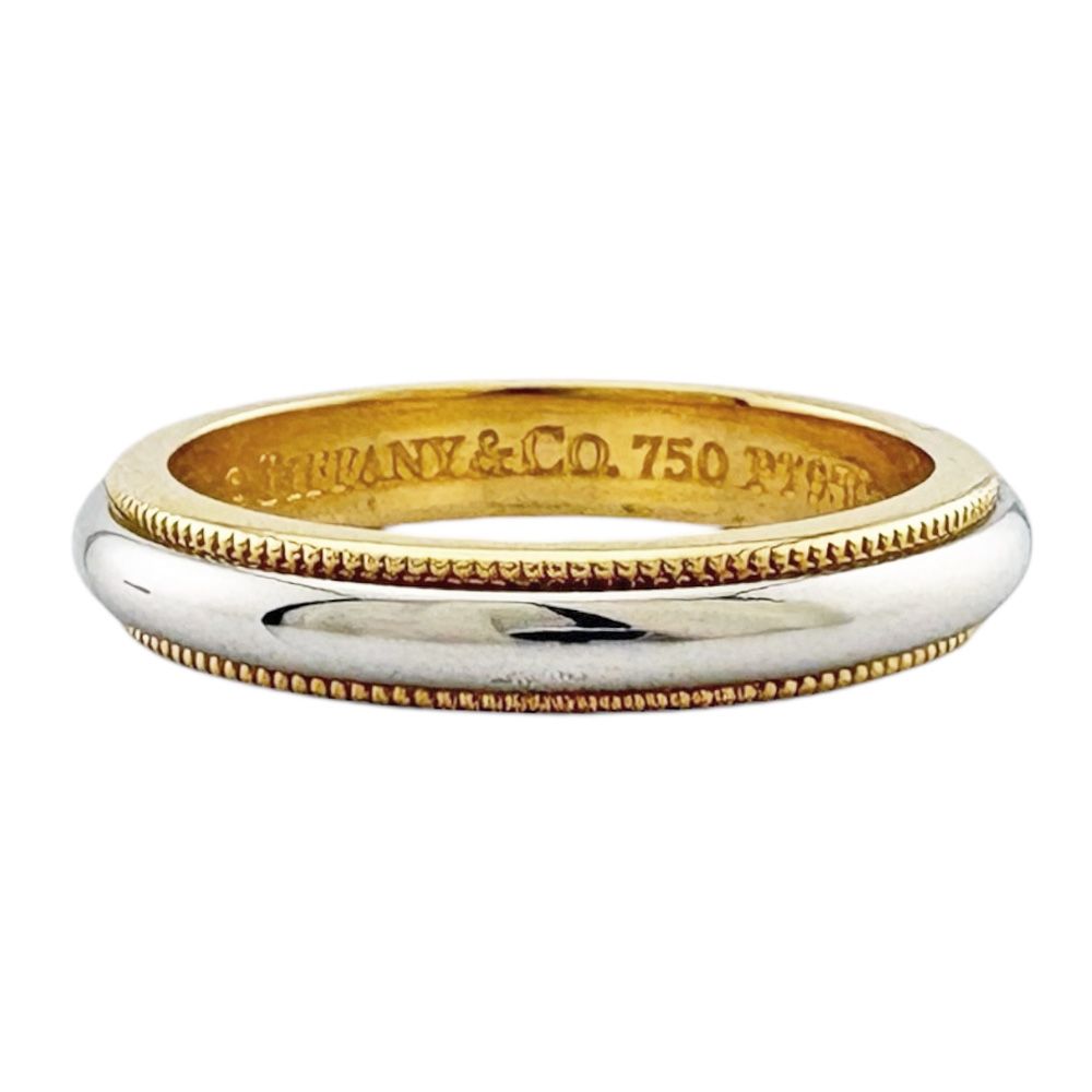 Tiffany & Co Milgrain Ring 18k Gold — view 3