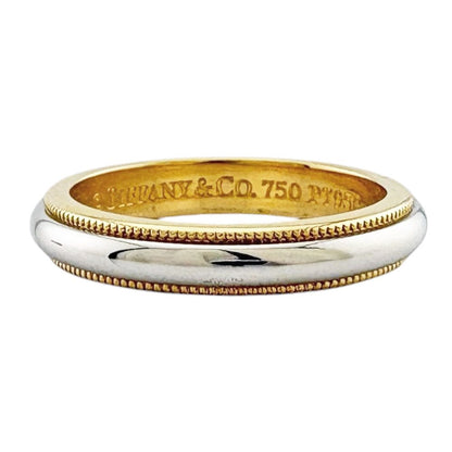 Tiffany & Co Milgrain Ring 18k Gold — view 3