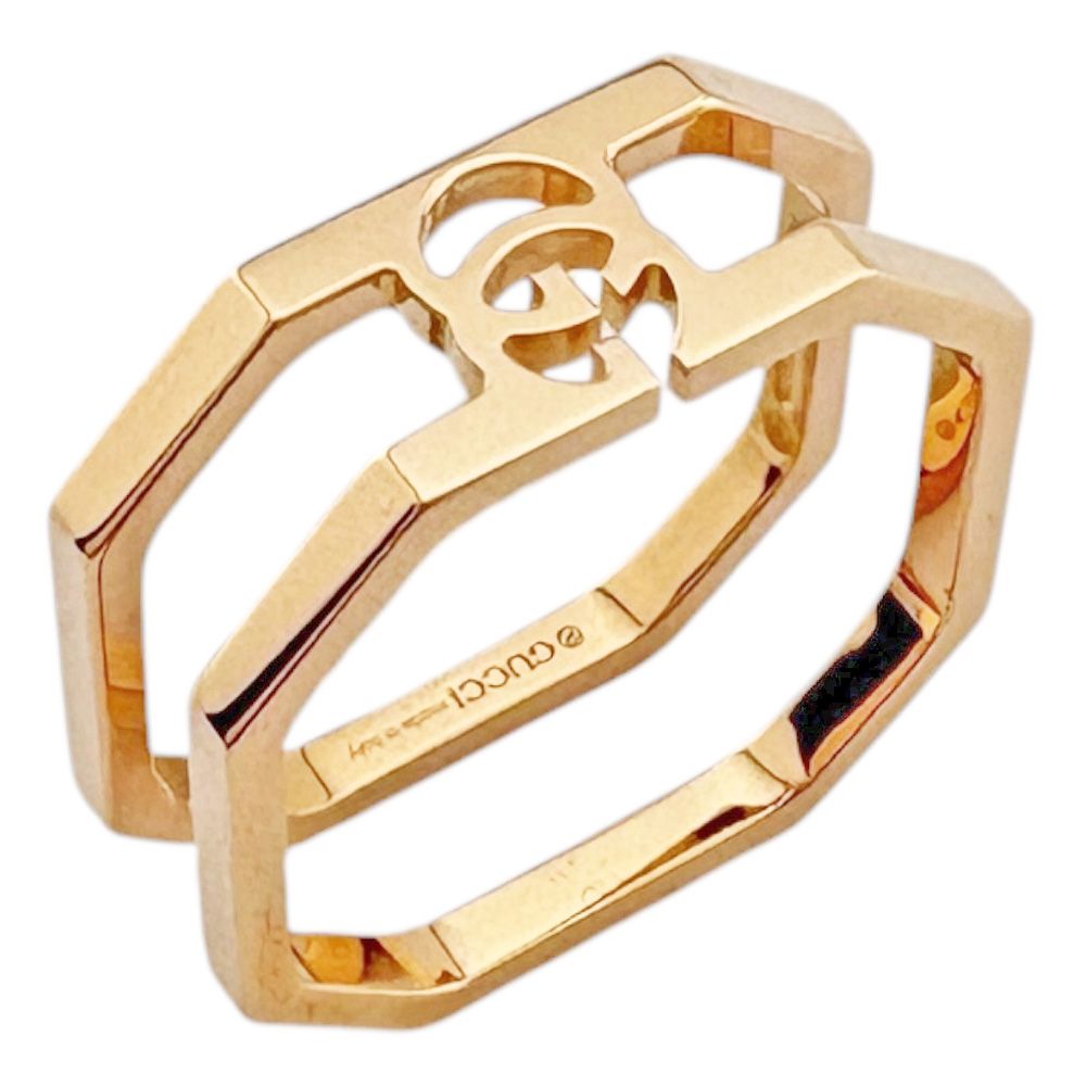 Gucci Octagonal Ring 18k Gold
