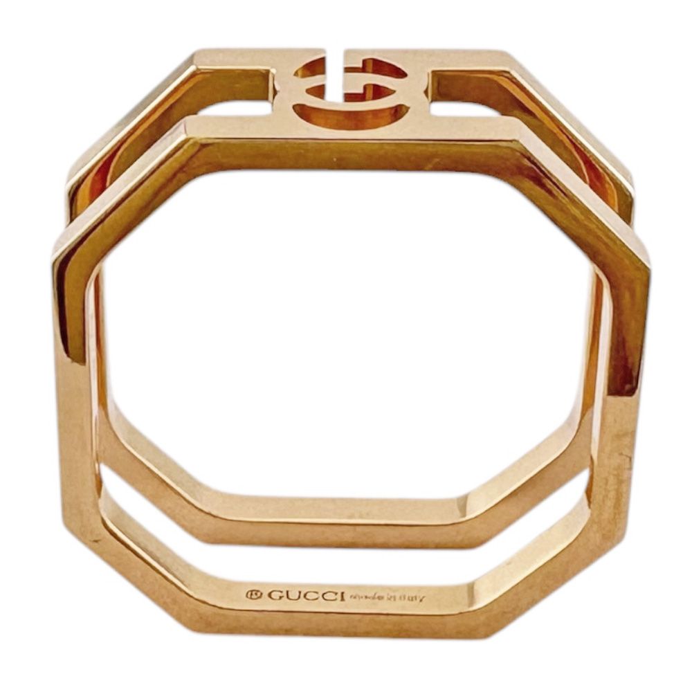Gucci Octagonal Ring 18k Gold — view 6