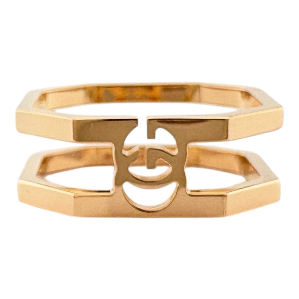 Gucci Octagonal Ring 18k Gold — view 3