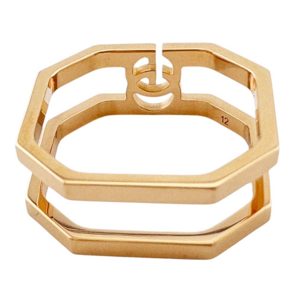 Gucci Octagonal Ring 18k Gold — view 5