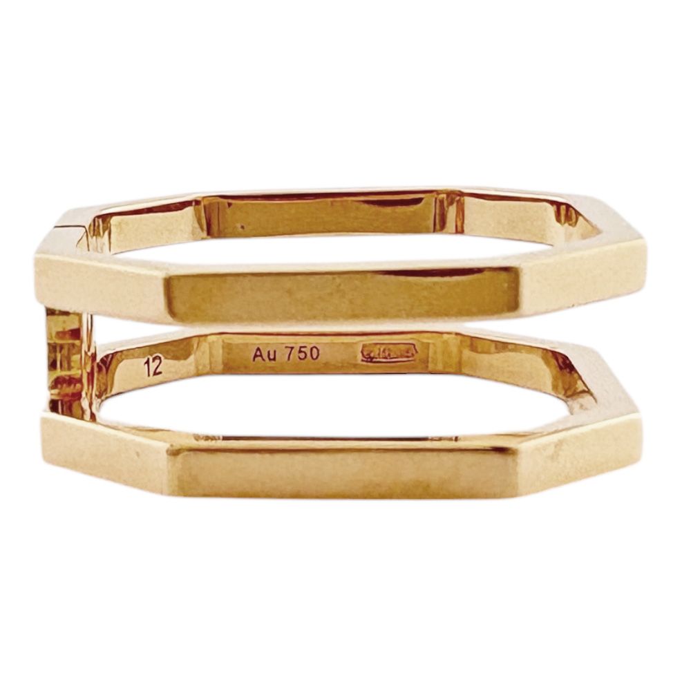Gucci Octagonal Ring 18k Gold — view 4