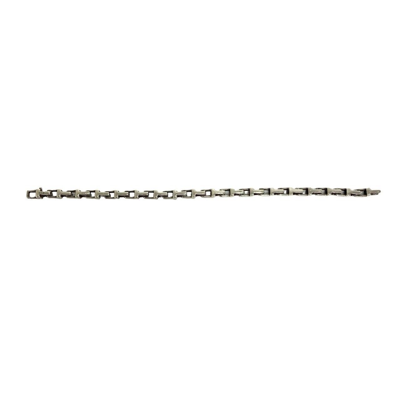 Tiffany & Co T Narrow Bracelet 925 Sterling Silver Bangle — view 6