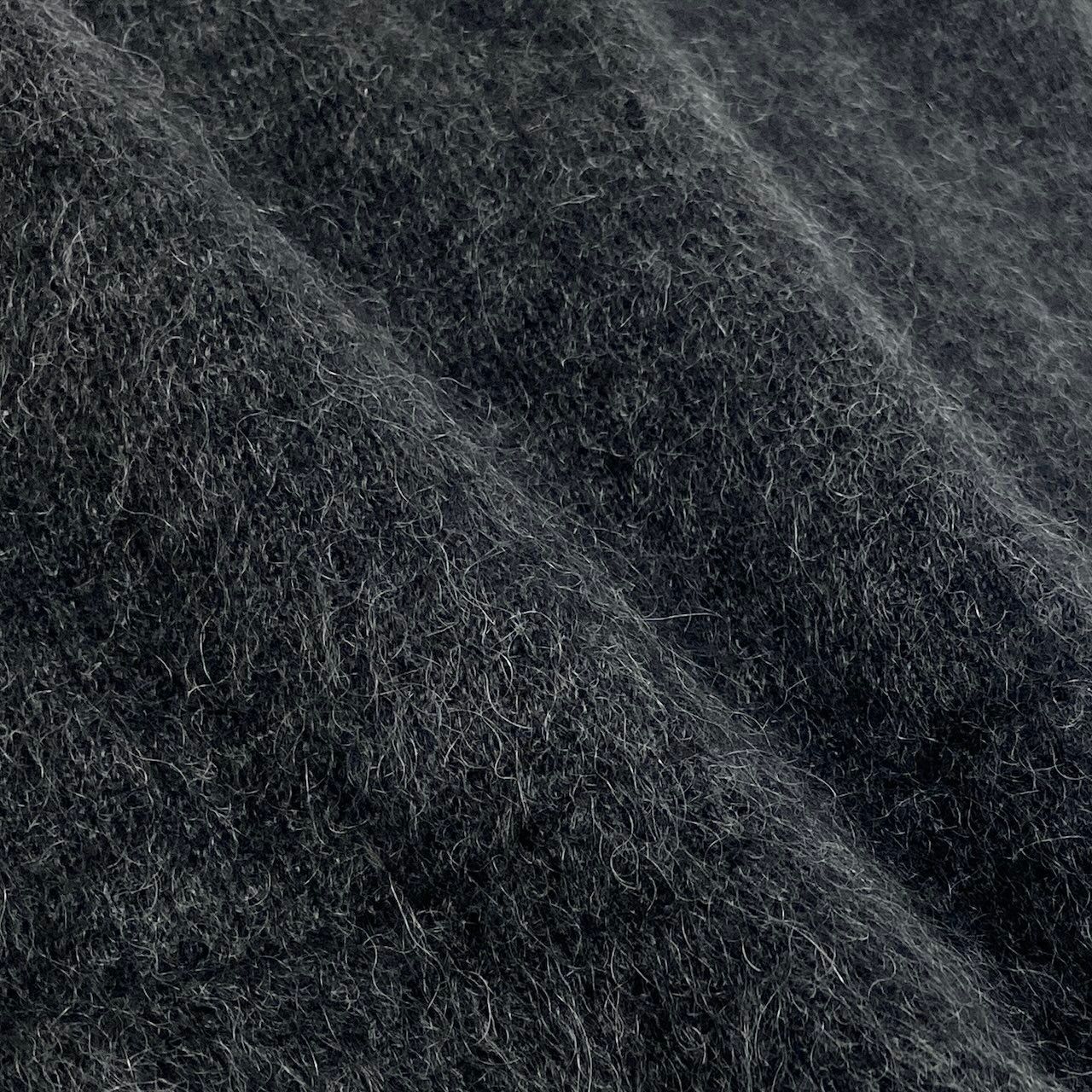 Louis Vuitton Gradient Sequin Knit Dress Mohair Blend Neck XS Gray — view 6
