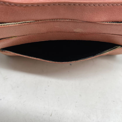 Chanel Fold Wallet Compact Caviar Leather Pink CC Logo — view 7