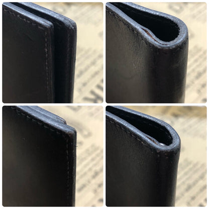 Hermes Notebook Schedule Note Cover Leather Black Business Agenda — view 4