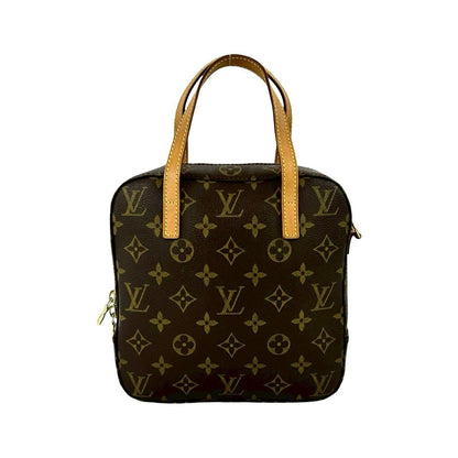 Louis Vuitton Vintage Spontini Monogram Leather Shoulder Bag Pochette Brown — view 3