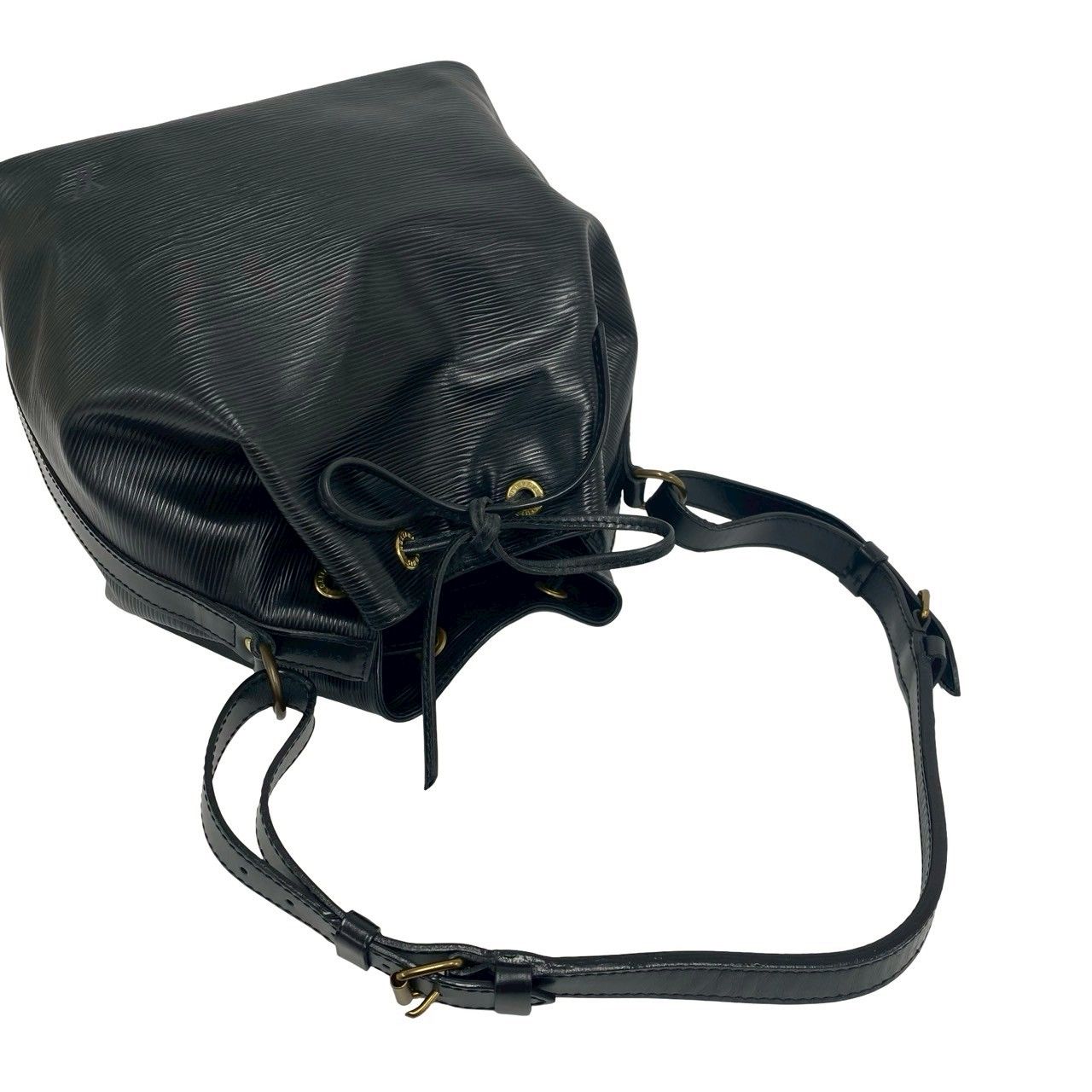 Louis Vuitton Vintage Petit Noir Epi Leather Shoulder Bag — view 4