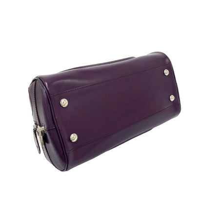 Louis Vuitton Bowling Montaigne PM Epi Leather Boston Bag Cassis Purple — view 7