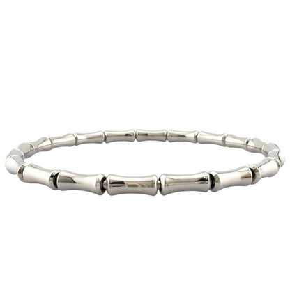 Gucci Bambu 16 Bracelet 18k White Gold