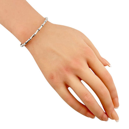 Gucci Bambu 16 Bracelet 18k White Gold — view 2
