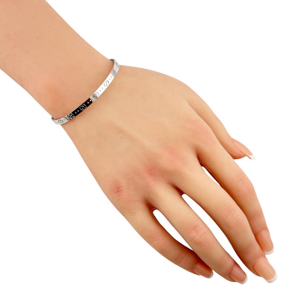 Gucci Icon 17 Bracelet 18k White Gold — view 2