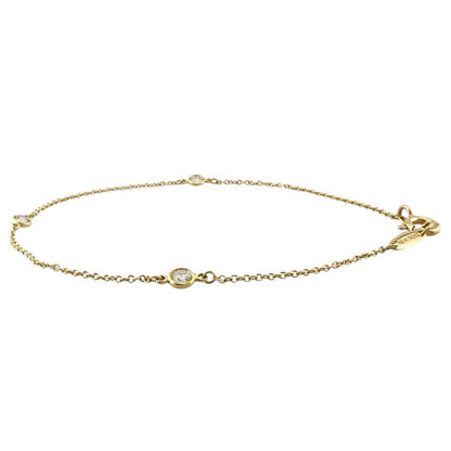Tiffany & Co by the Yard Bracelet 18k Gold Diamond — view 4