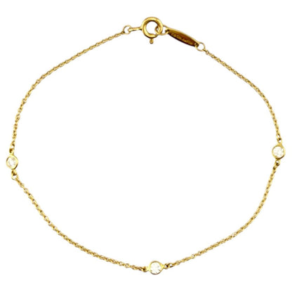 Tiffany & Co by the Yard Bracelet 18k Gold Diamond