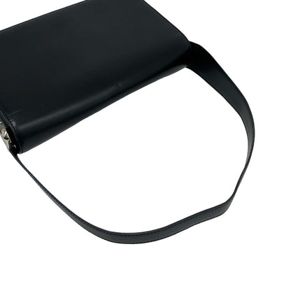 Cartier Panthere Line Leather Shoulder Bag Black — view 4