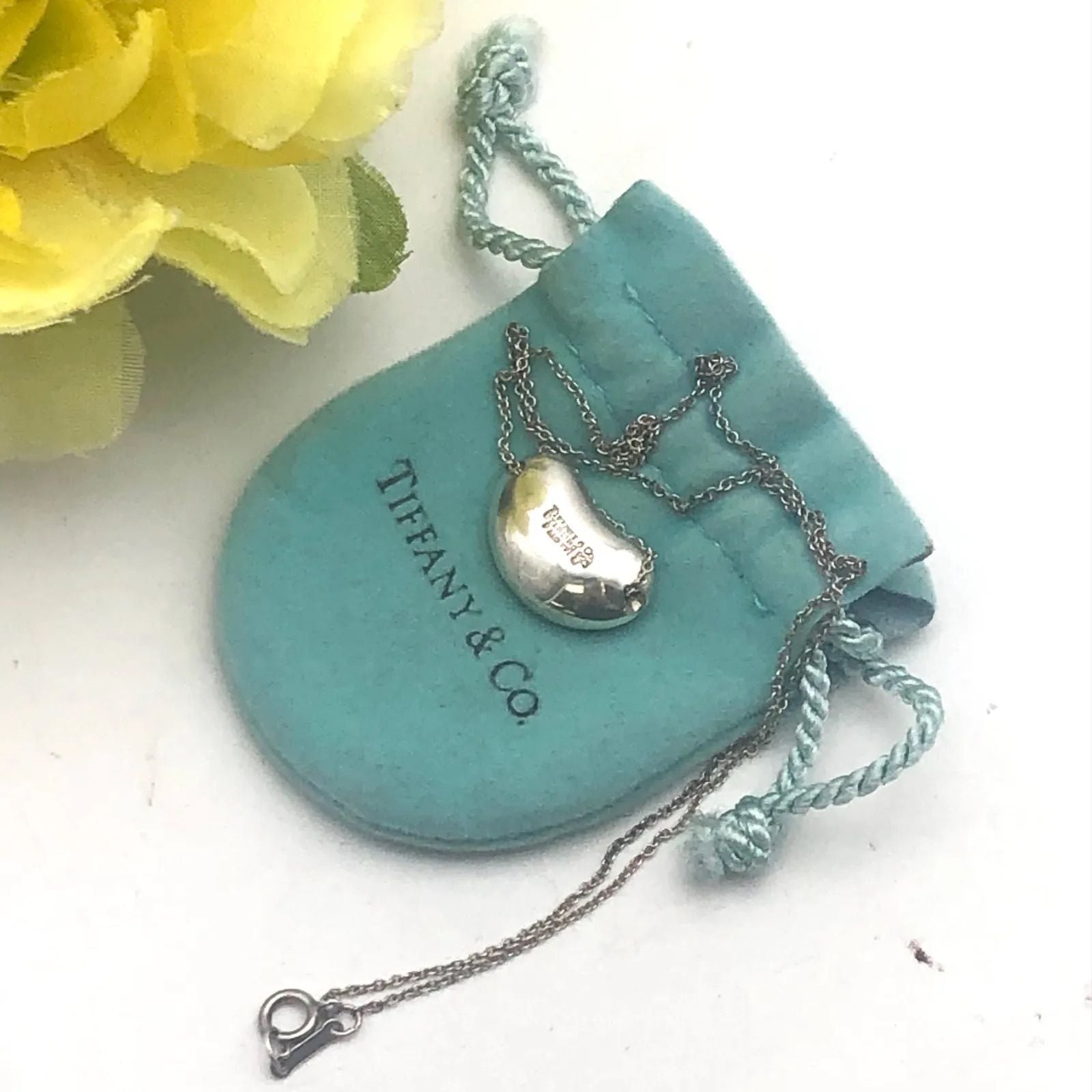Tiffany & Co Necklace Bean Silver — view 8
