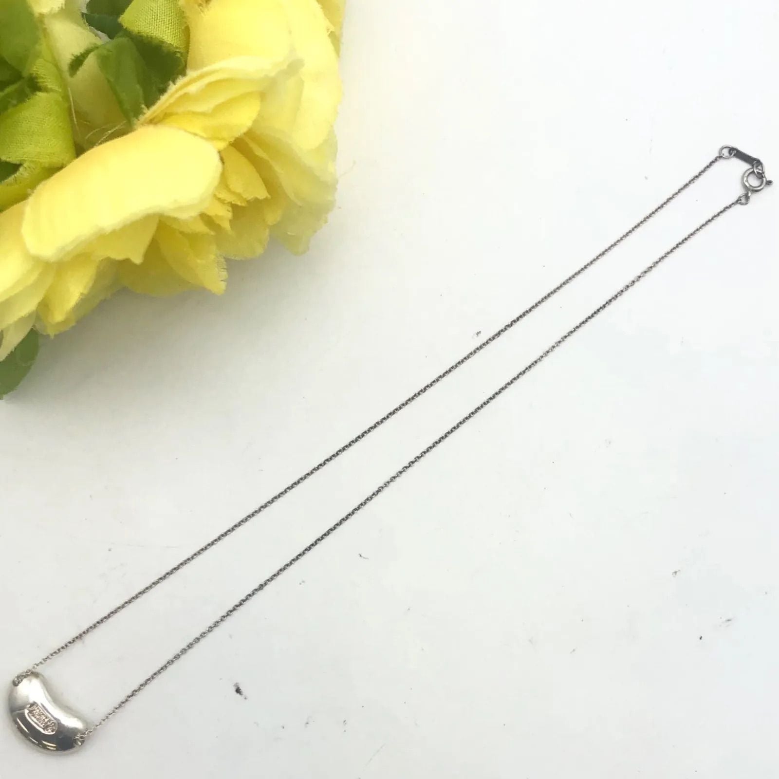 Tiffany & Co Necklace Bean Silver — view 2