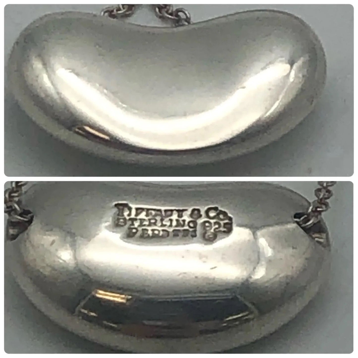 Tiffany & Co Necklace Bean Silver — view 6