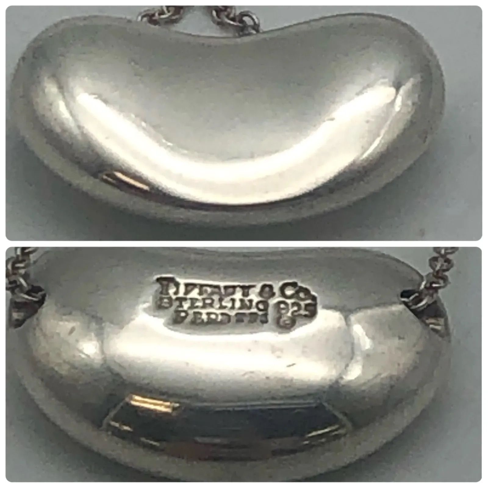Tiffany & Co Necklace Bean Silver — view 6