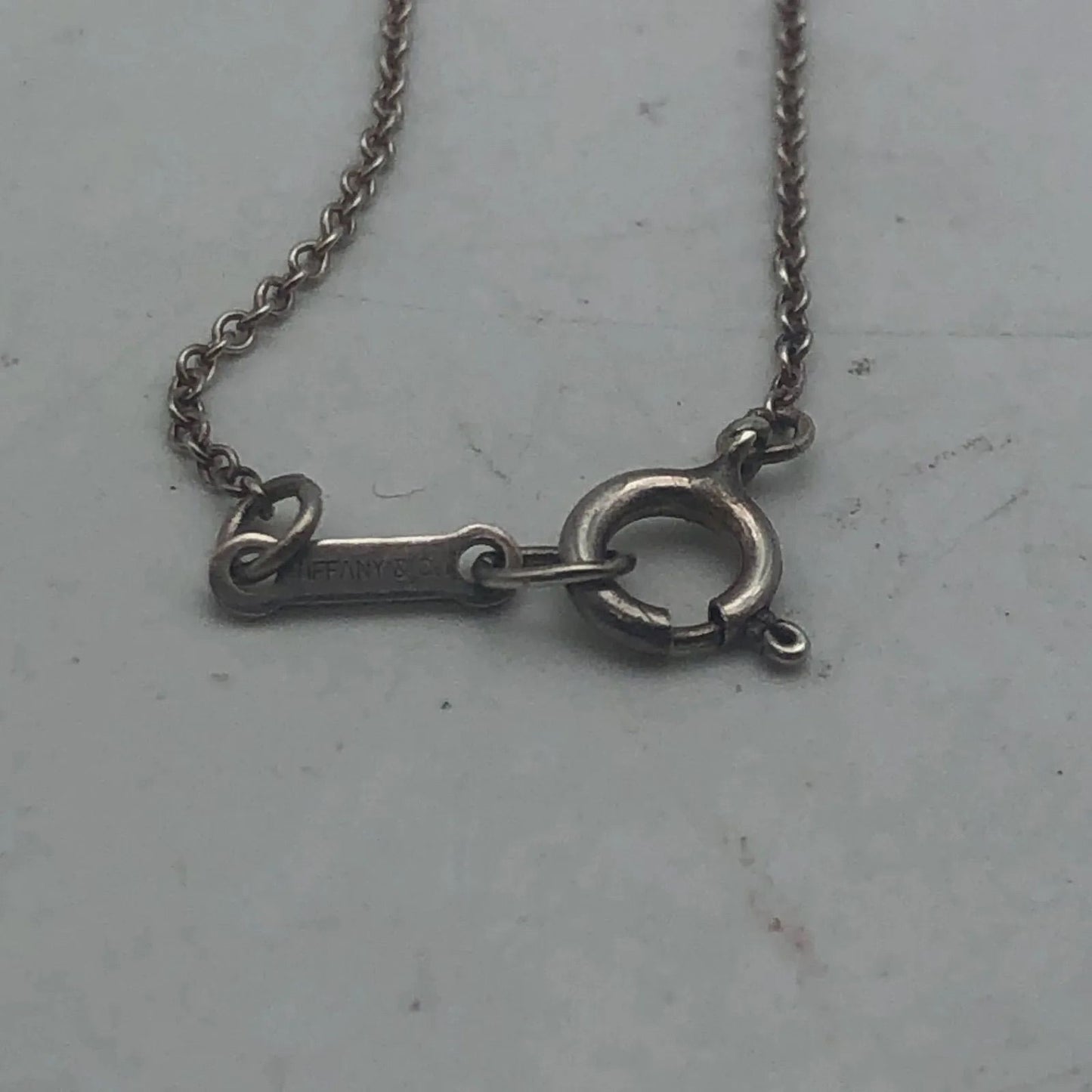 Tiffany & Co Necklace Bean Silver — view 7