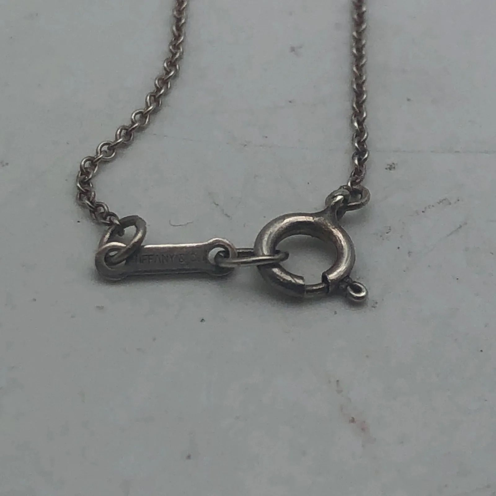 Tiffany & Co Necklace Bean Silver — view 7