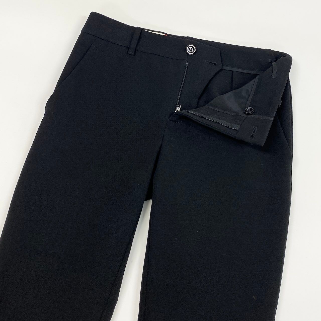 Gucci Hem Zip Tapered Pants Sherry Line Stretch — view 4