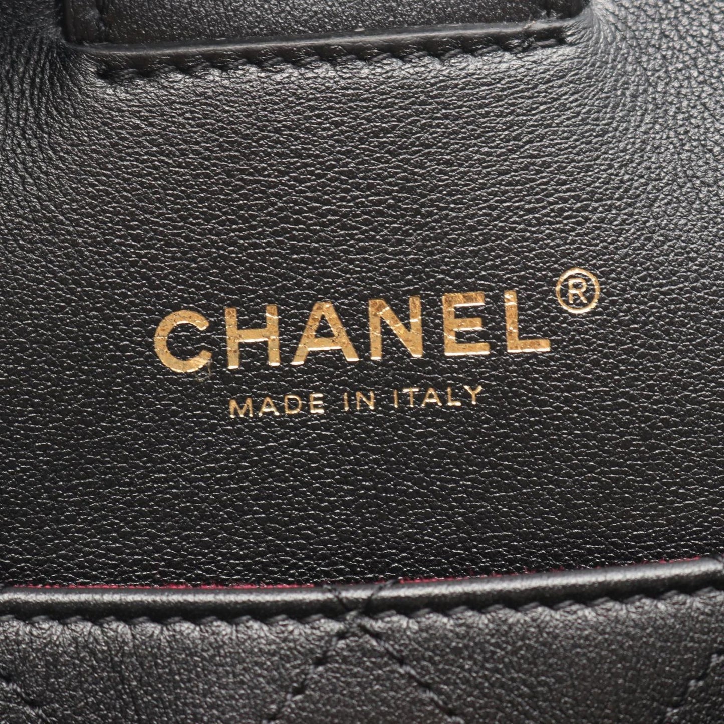 Chanel Tote Quilted Black Leather Chain — view 4