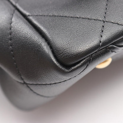 Chanel Tote Quilted Black Leather Chain — view 8