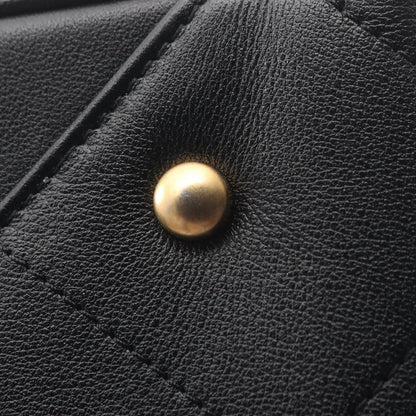 Chanel Tote Quilted Black Leather Chain — view 9