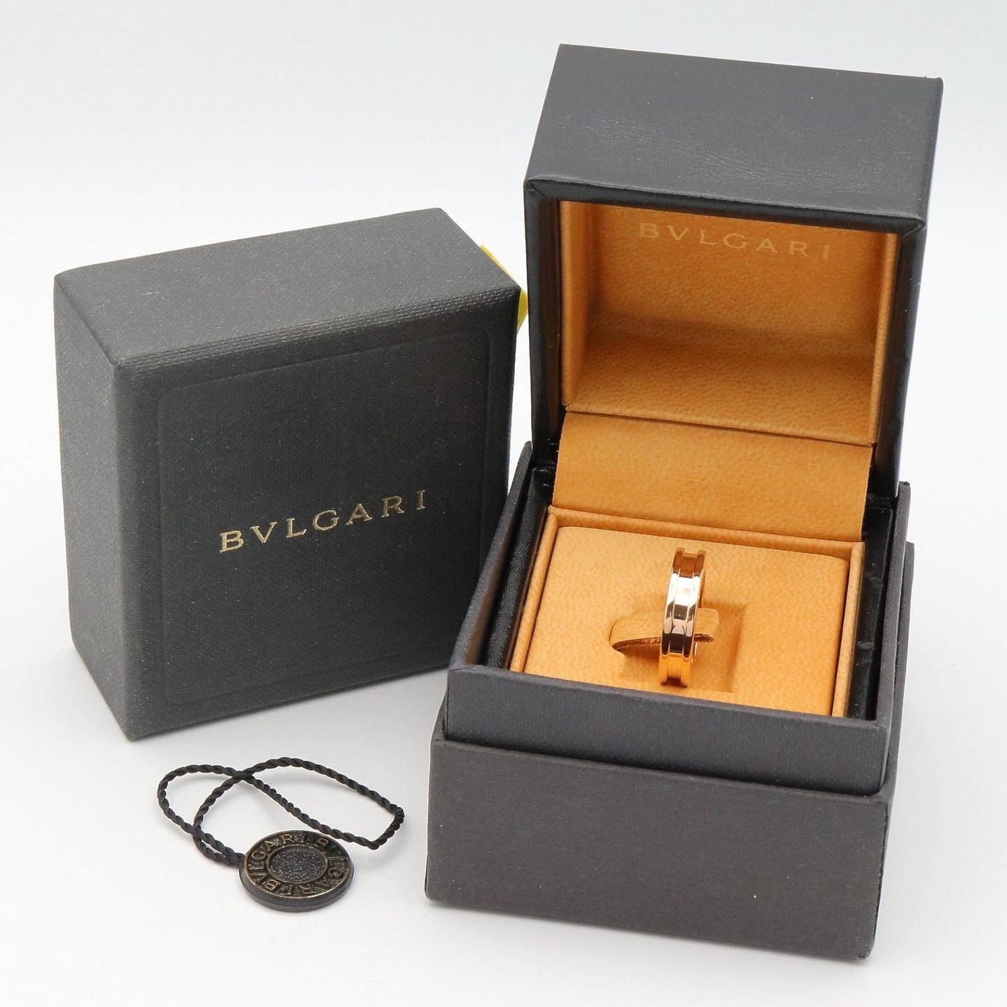 Bvlgari Ring Band 18k Pink Gold — view 9