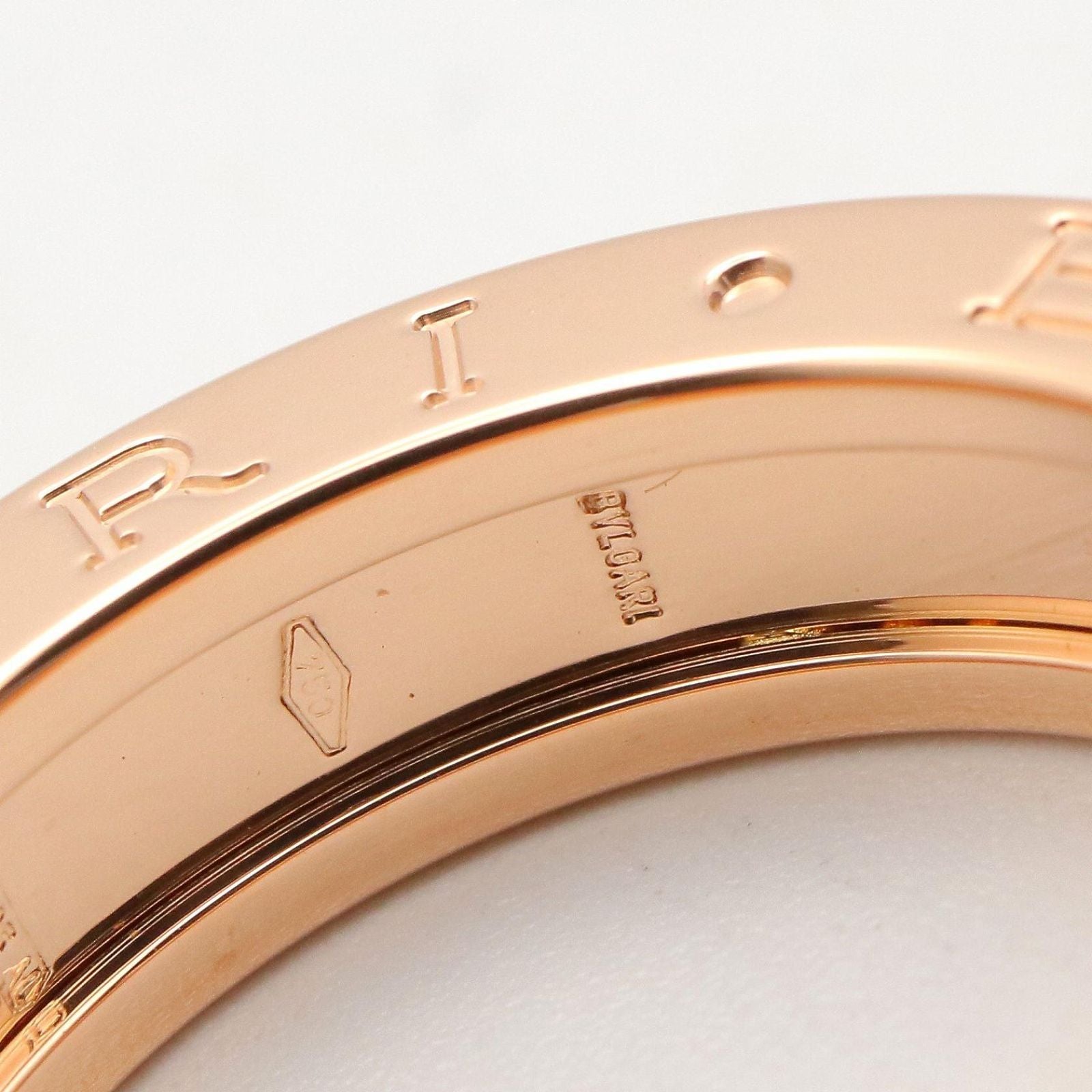 Bvlgari Ring Band 18k Pink Gold — view 4