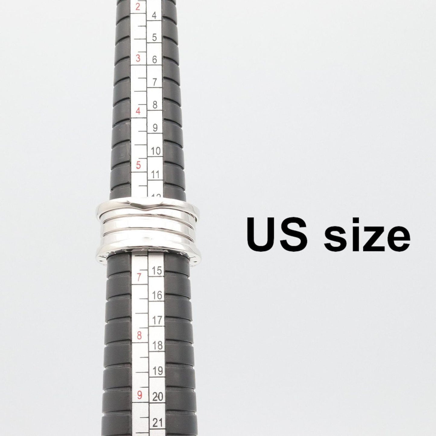 Bvlgari Ring Band 18k White Gold — view 6