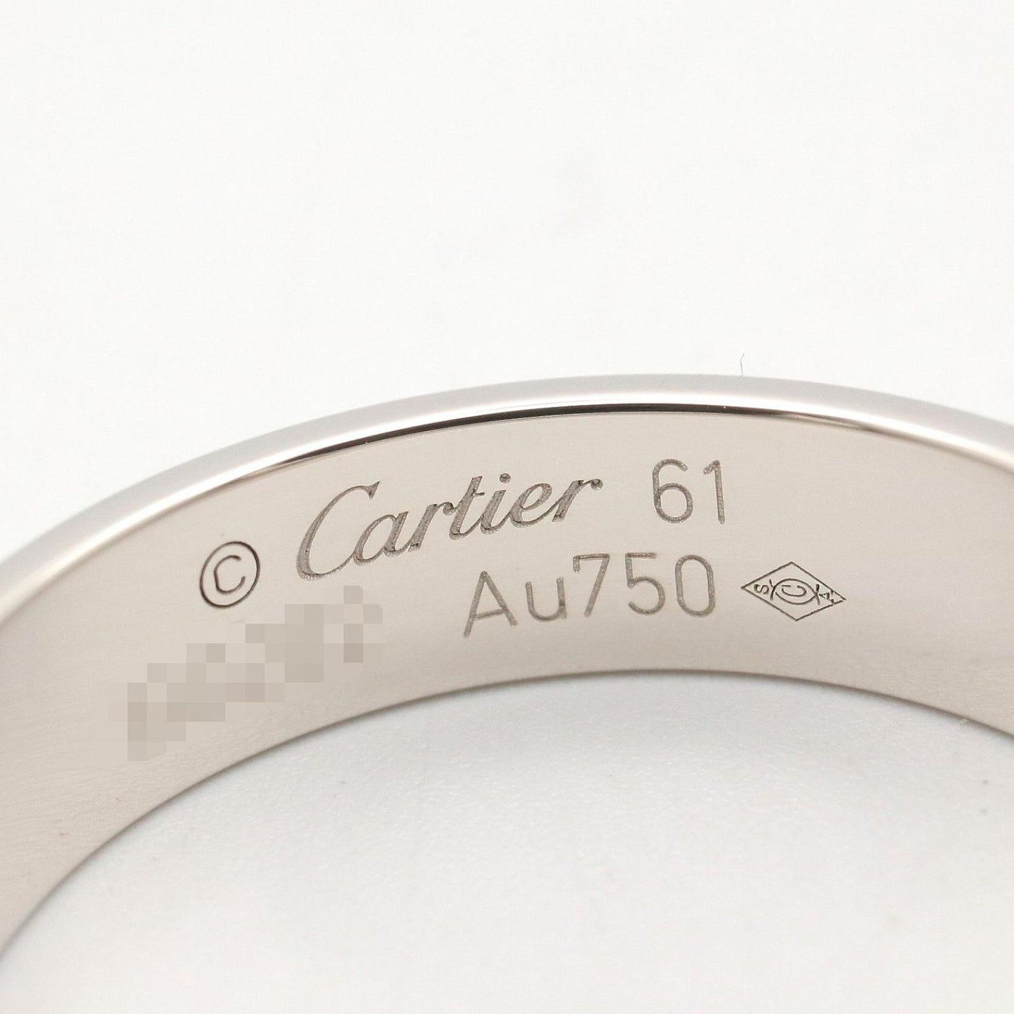Cartier Ring Love 18k White Gold — view 4