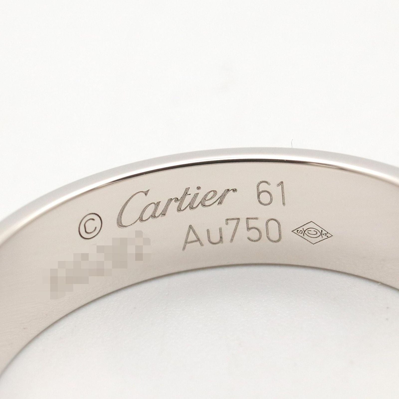 Cartier Ring Love 18k White Gold — view 4