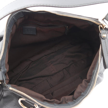 Gucci Shoulder Bag Guccissima Gray Leather Guccissima — view 3