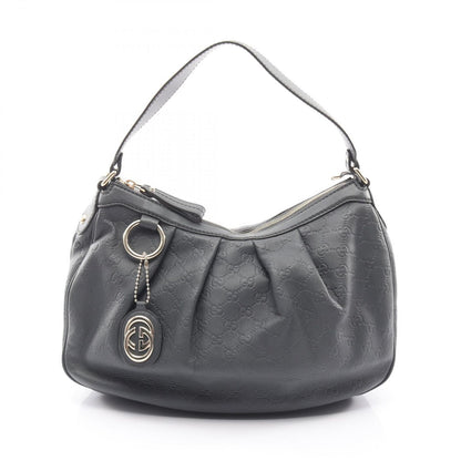 Gucci Shoulder Bag Guccissima Gray Leather Guccissima