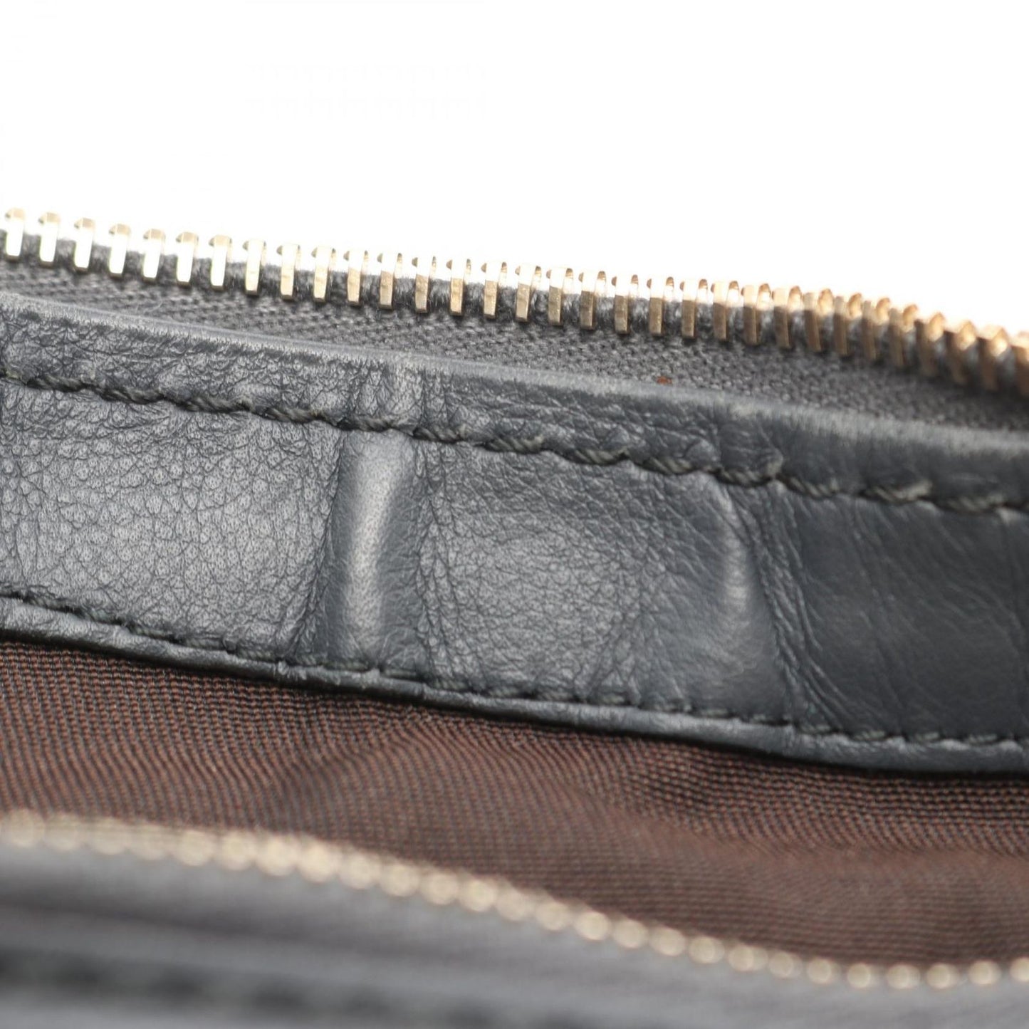 Gucci Shoulder Bag Guccissima Gray Leather Guccissima — view 7