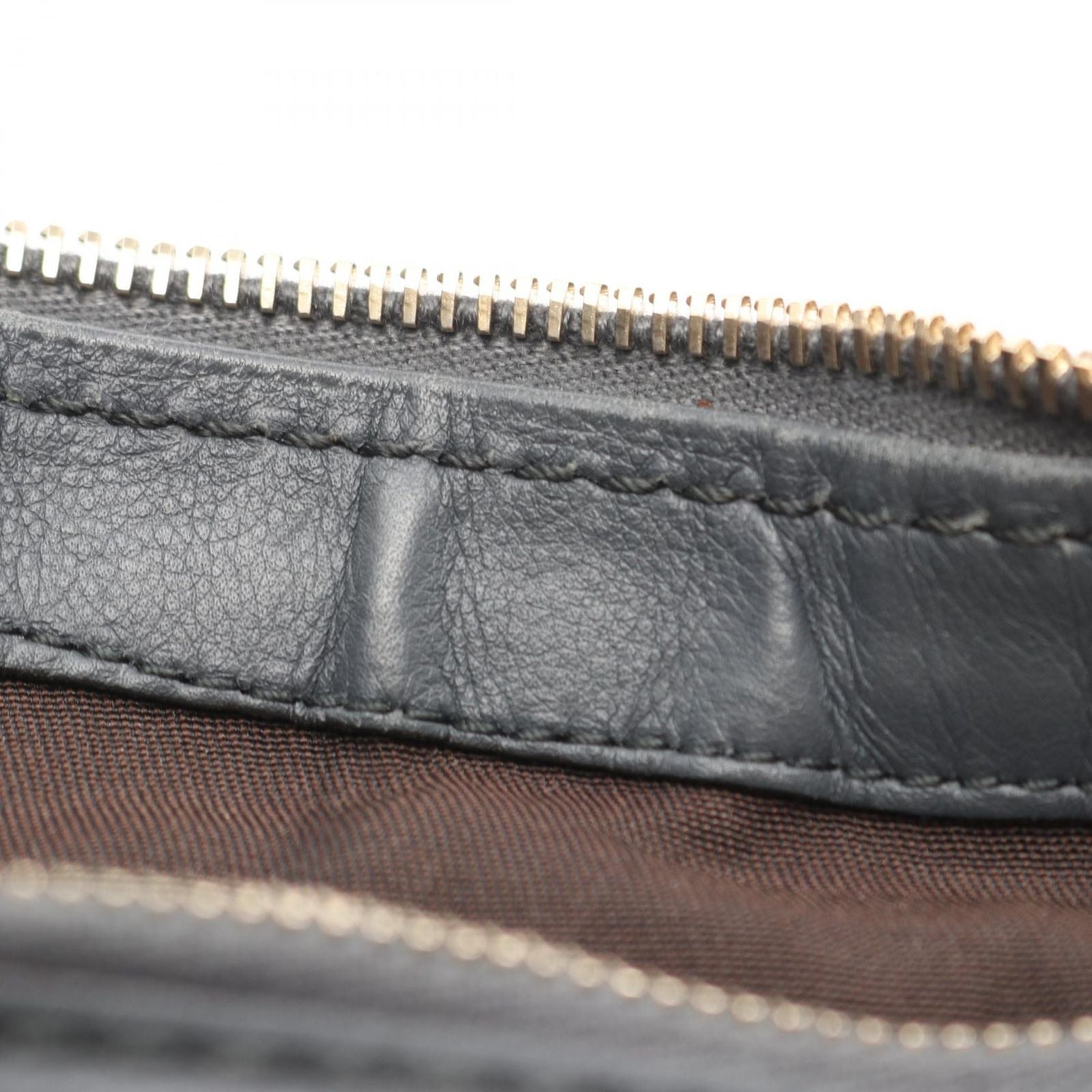 Gucci Shoulder Bag Guccissima Gray Leather Guccissima — view 7