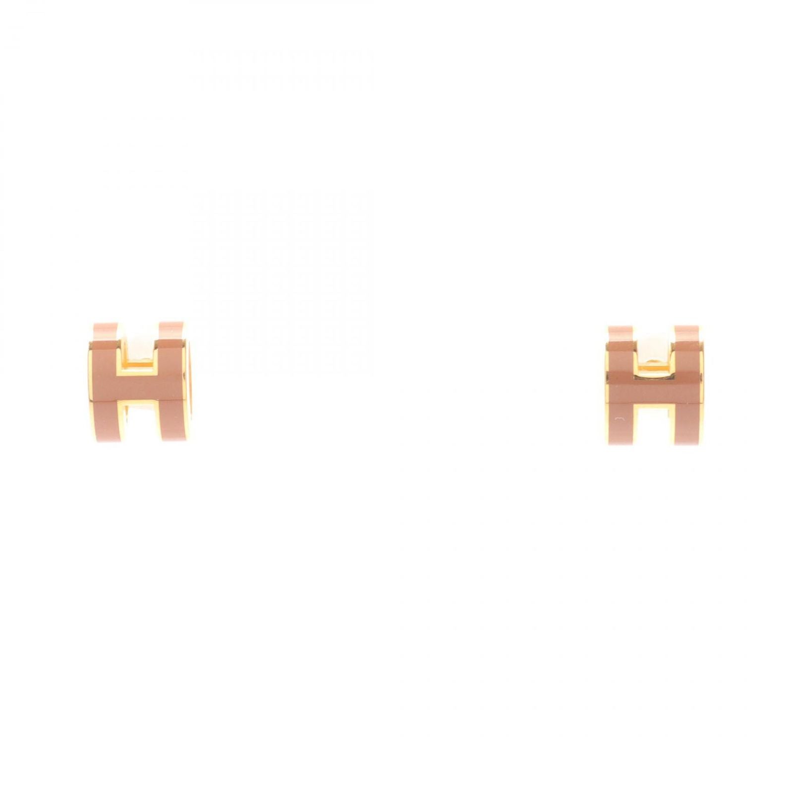 Hermes Earrings Mini Pop Gold