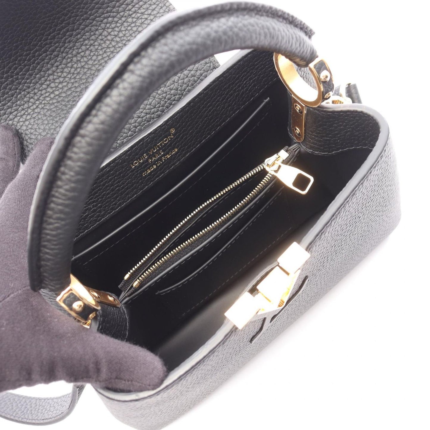 Louis Vuitton Handbag My Capucines 2-Way Noir Leather — view 3