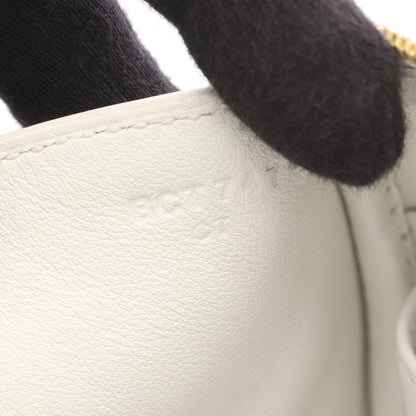 Hermes Shoulder Bag Lindy Mini White Leather — view 5