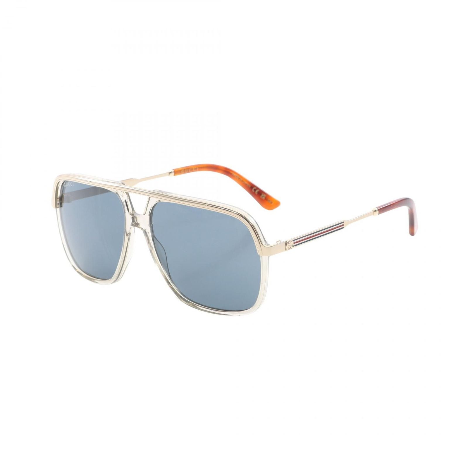Gucci Sunglasses Gold Brown Eyewear — view 2