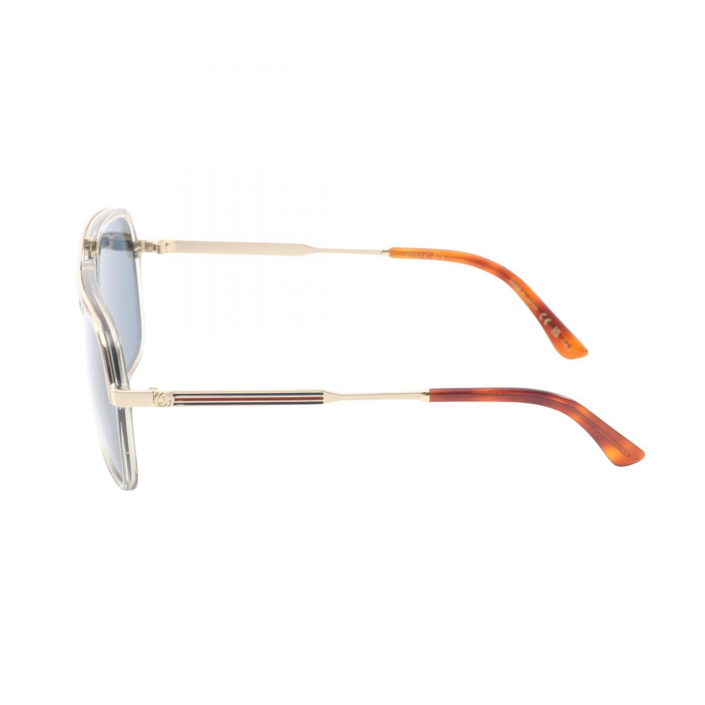 Gucci Sunglasses Gold Brown Eyewear — view 3