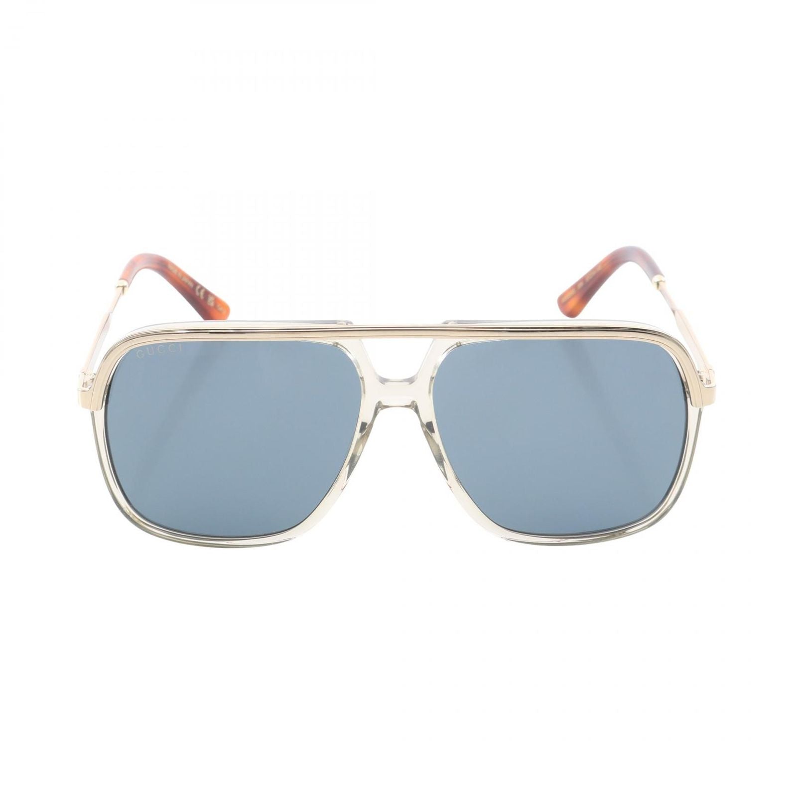 Gucci Sunglasses Gold Brown Eyewear