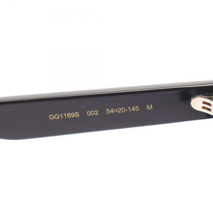 Gucci Sunglasses Square Black Gray Eyewear — view 5