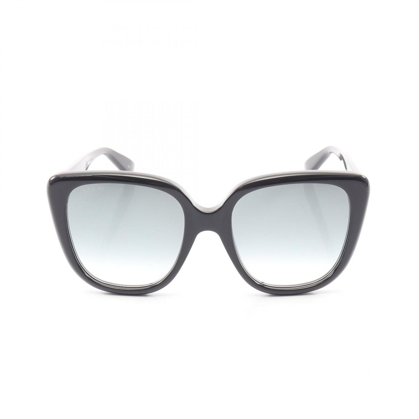 Gucci Sunglasses Square Black Gray Eyewear