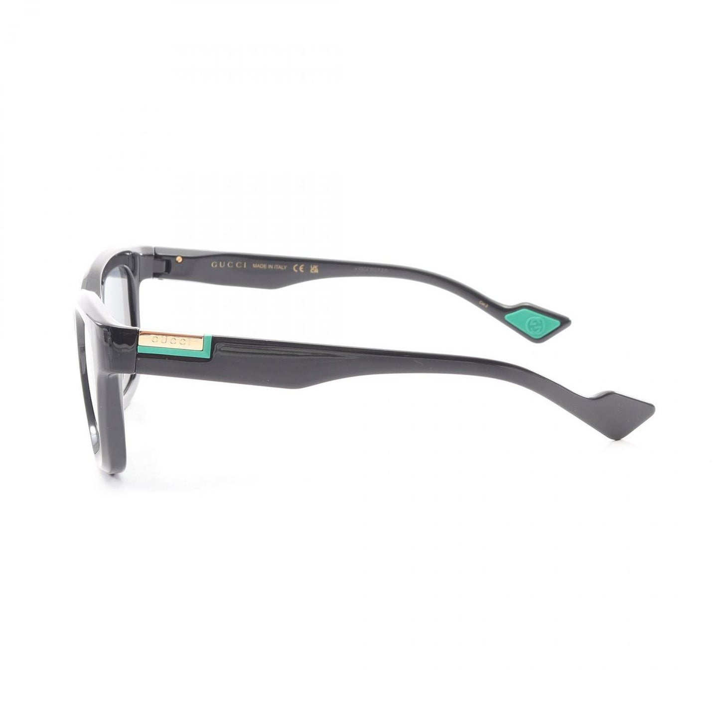 Gucci Sunglasses Black Green Eyewear — view 3