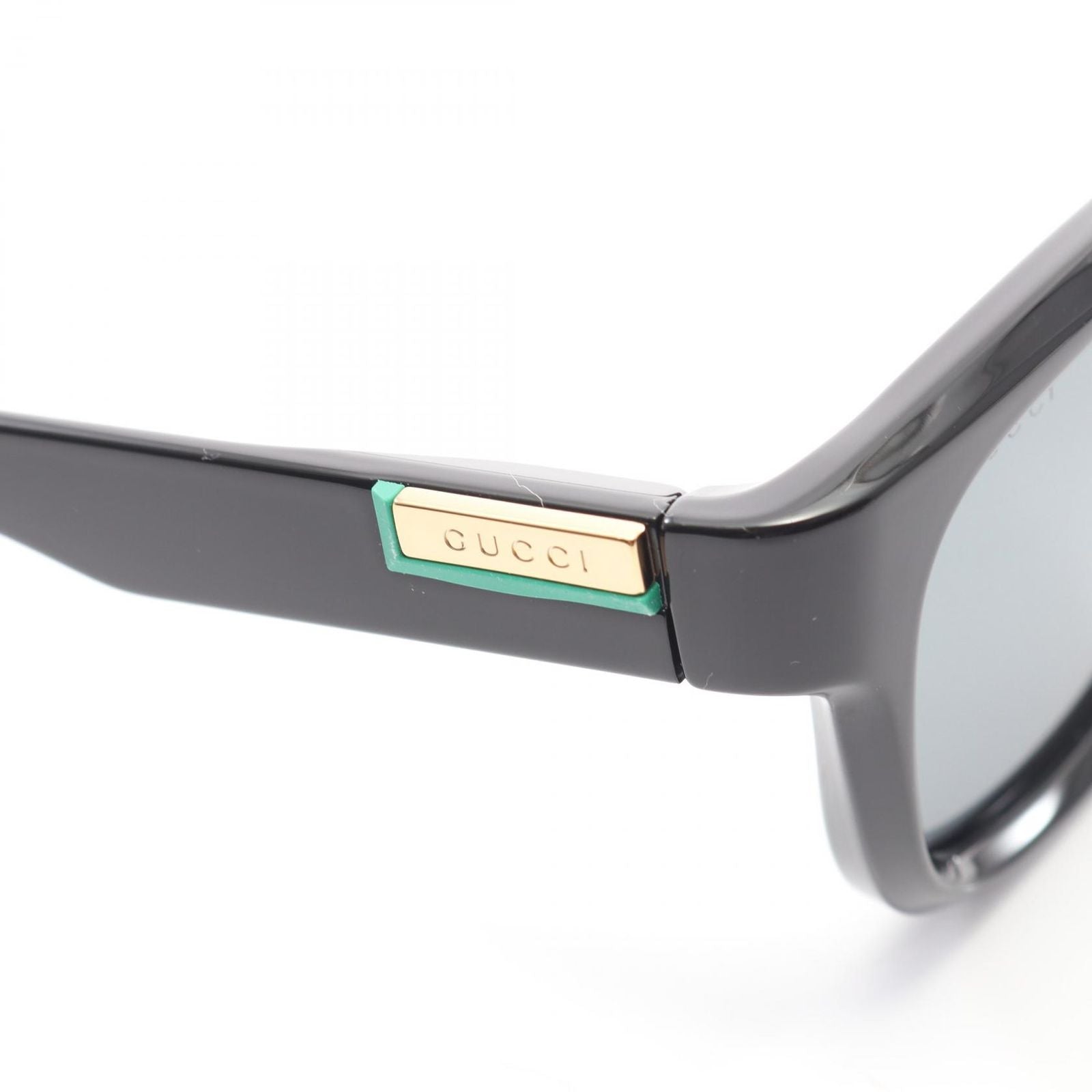 Gucci Sunglasses Black Green Eyewear — view 7